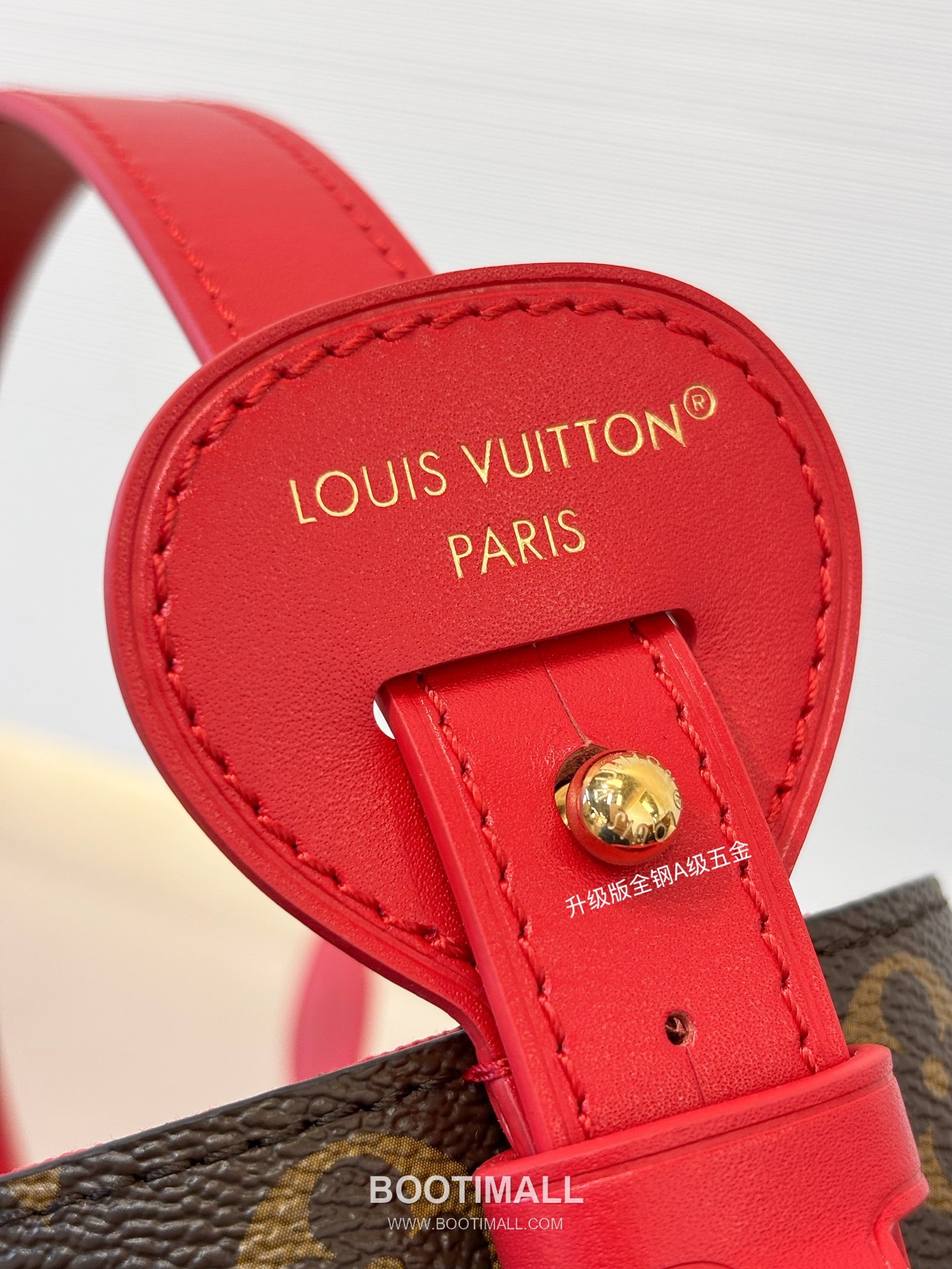 Louis Vuitton All In BB Monogram Canvas Red Top Handle Bag M28317 루이비통 올인 BB 모노그램 캔버스 레드 탑핸들백 18cm 19