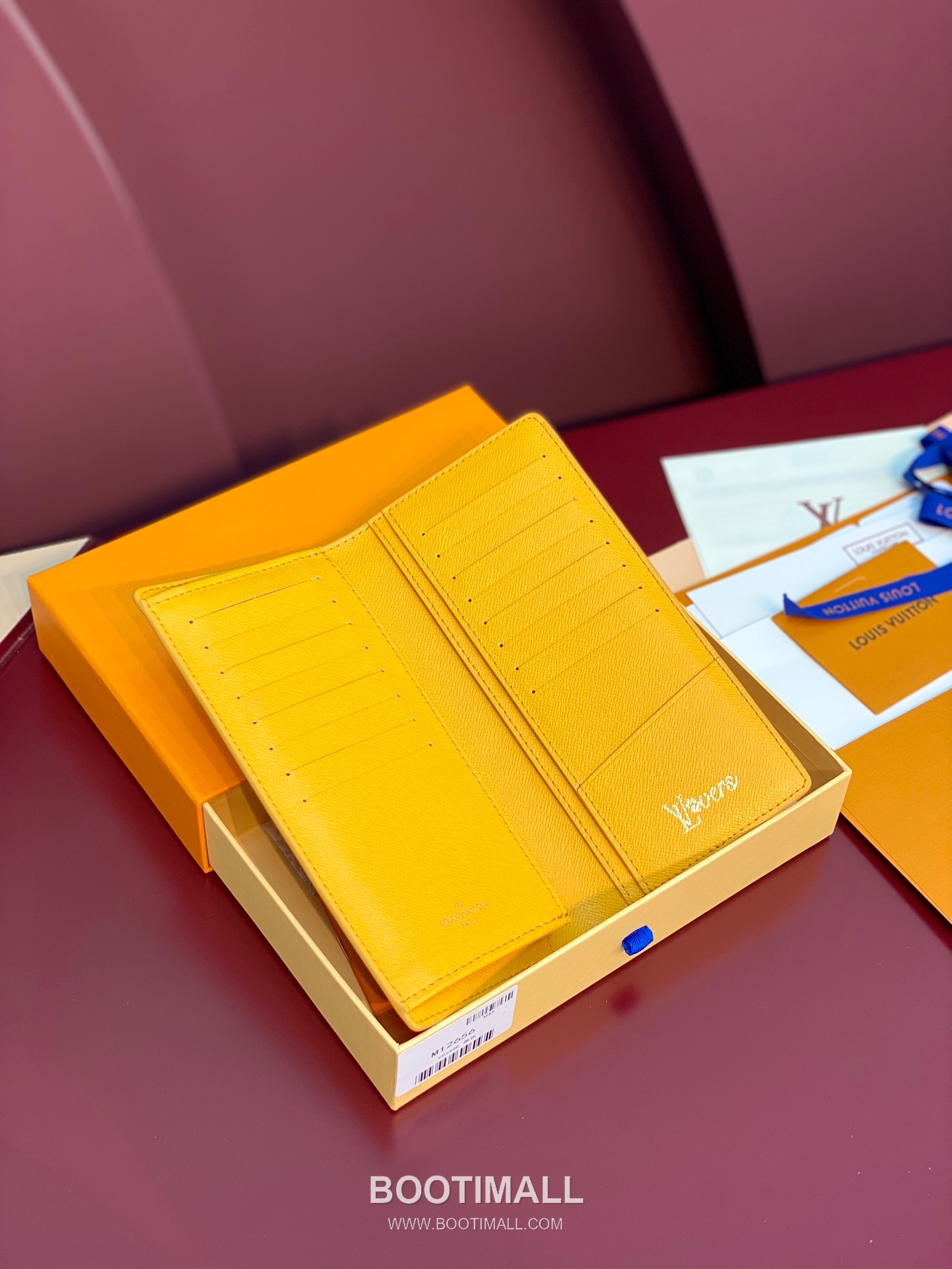 Louis Vuitton Brazza Monogram Heritage Canvas Yellow Long Wallet 루이비통 브라자 모노그램 헤리티지 캔버스 옐로우 장지갑 19cm 5