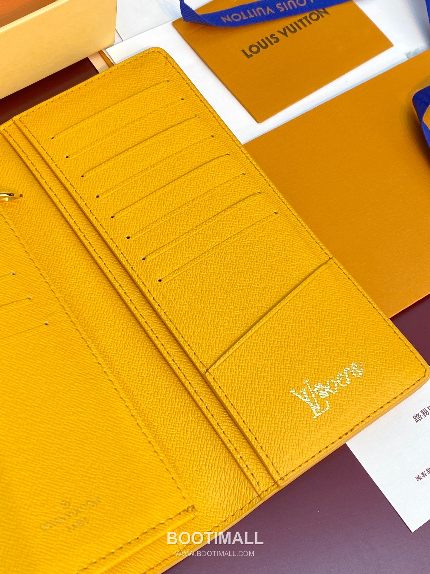 Louis Vuitton Brazza Monogram Heritage Canvas Yellow Long Wallet 루이비통 브라자 모노그램 헤리티지 캔버스 옐로우 장지갑 19cm 6