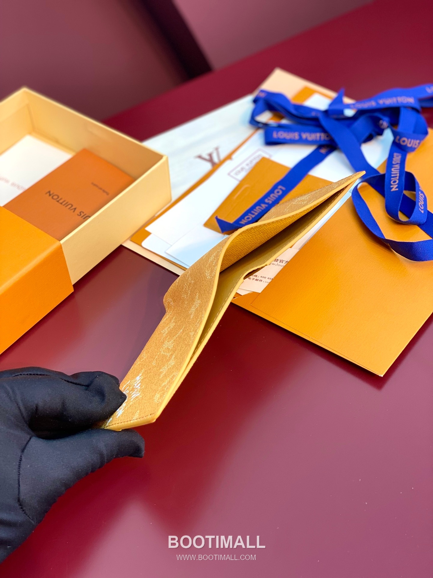 Louis Vuitton Multiple Monogram Heritage Canvas Yellow Bifold Wallet 루이비통 멀티플 모노그램 헤리티지 캔버스 옐로우 반지갑 11.5cm 6