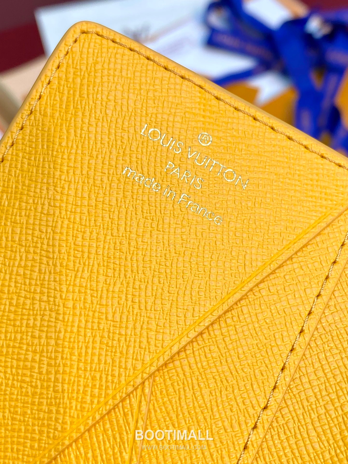 Louis Vuitton Pocket Wallet Monogram Heritage Coated Canvas Yellow Bifold 루이비통 포켓 월릿 모노그램 헤리티지 코티드 캔버스 옐로우 반지갑 11cm 8