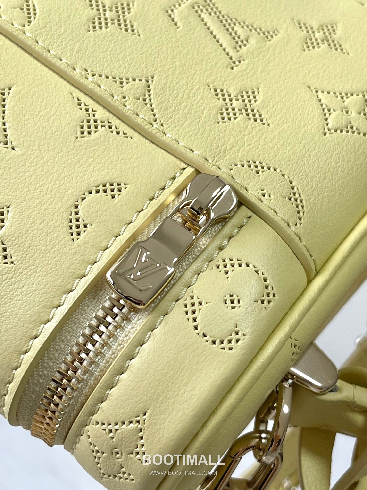 Louis Vuitton Vanity Flower Ring Coated Canvas Yellow Zip Wallet 루이비통 배니티 플라워 링 코티드 캔버스 옐로우 지퍼 지갑 19cm 7