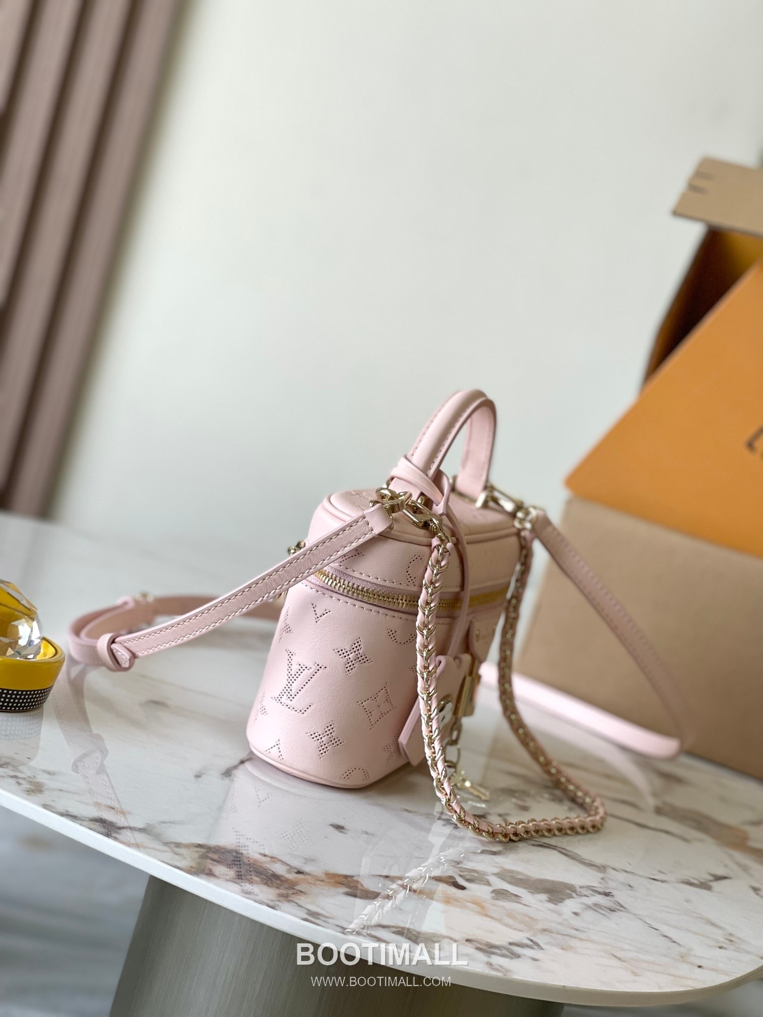 Louis Vuitton Vanity Flower Ring Coated Canvas Yellow Zip Wallet 루이비통 배니티 플라워 링 코티드 캔버스 옐로우 지퍼 지갑 19cm 3