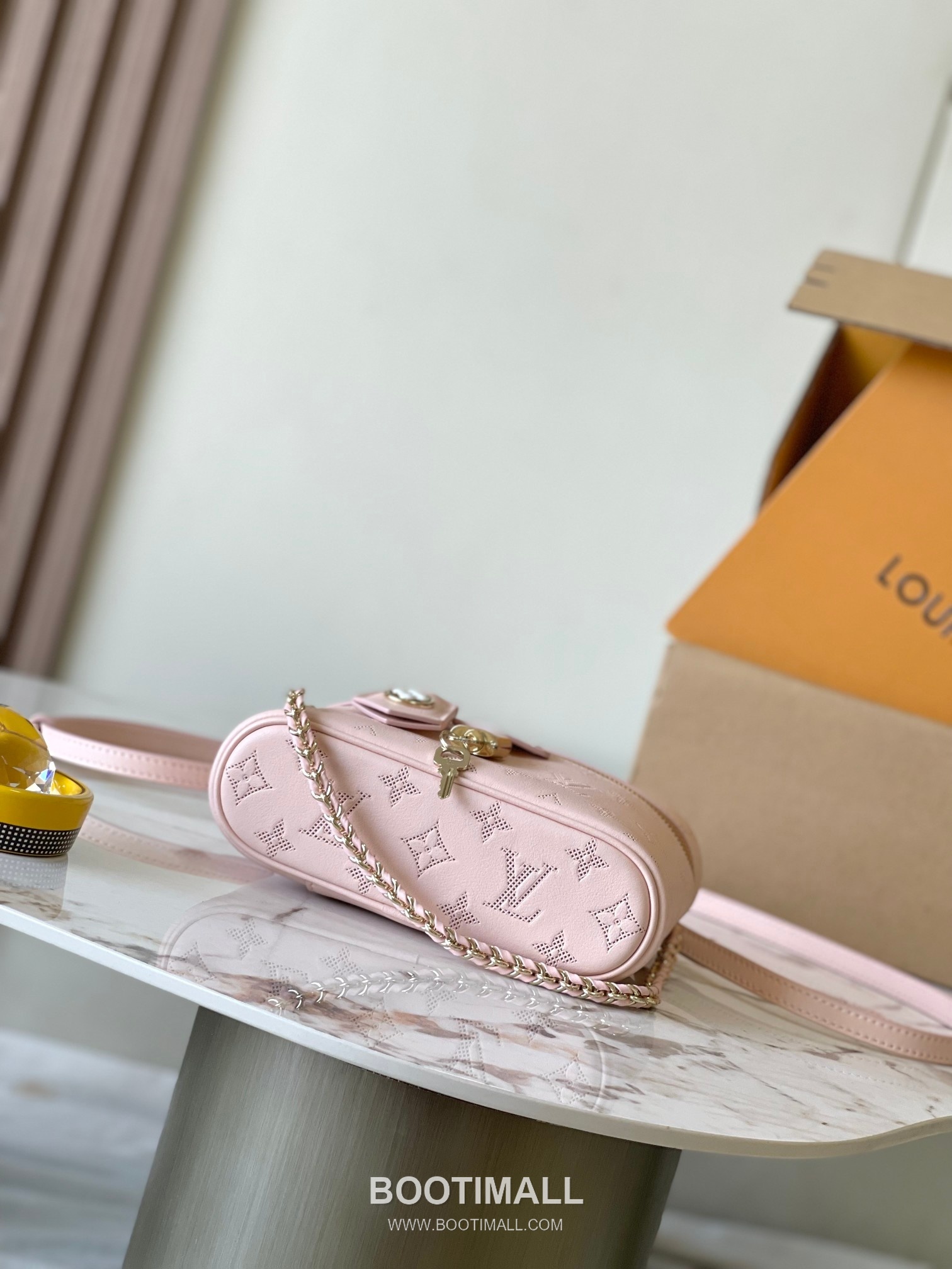 Louis Vuitton Vanity Flower Ring Coated Canvas Yellow Zip Wallet 루이비통 배니티 플라워 링 코티드 캔버스 옐로우 지퍼 지갑 19cm 5