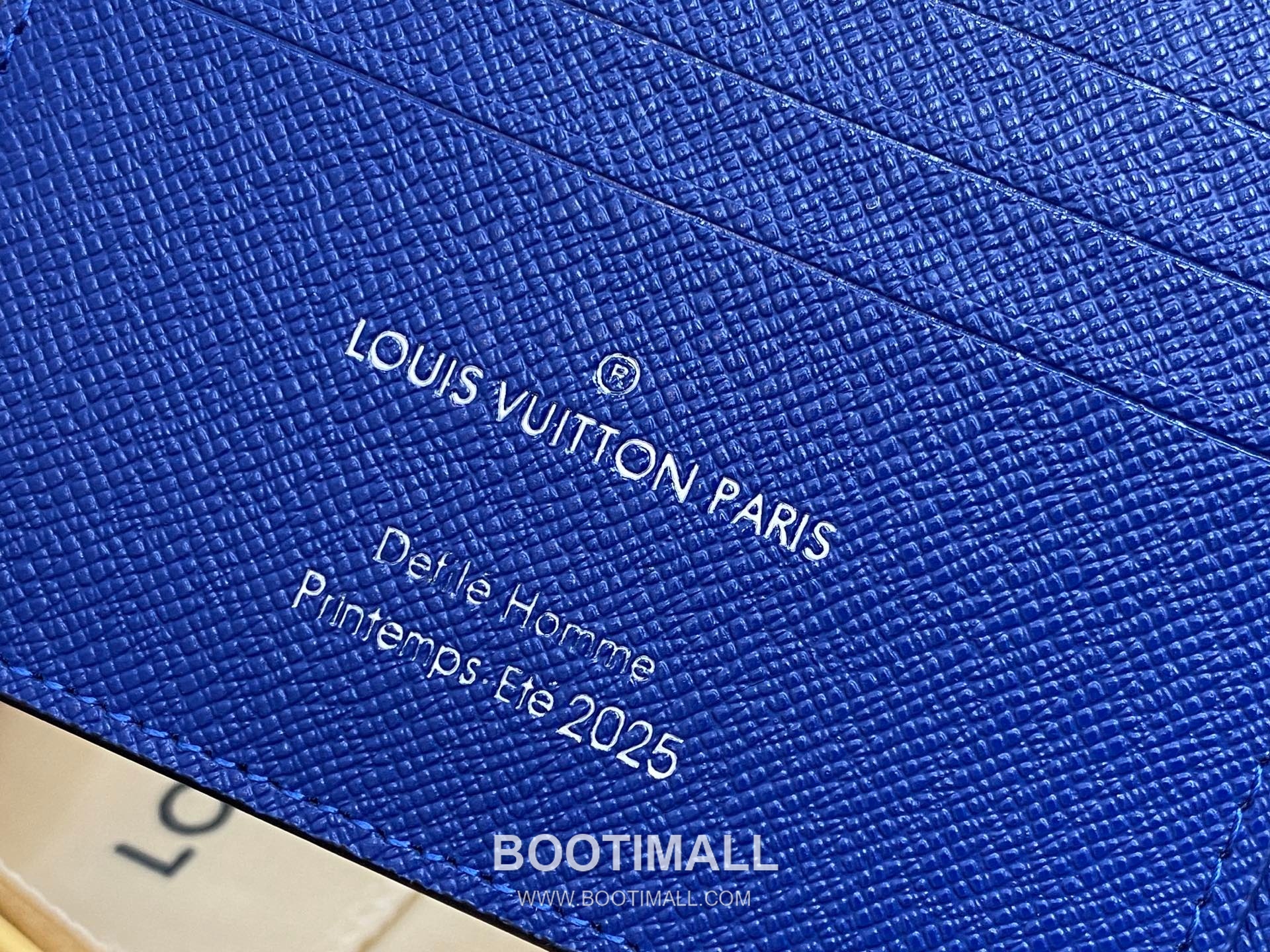 Louis Vuitton Damier Heritage Multiple Coated Canvas Blue Bifold Wallet 루이비통 다미에 헤리티지 멀티플 코티드 캔버스 블루 반지갑 11cm 8