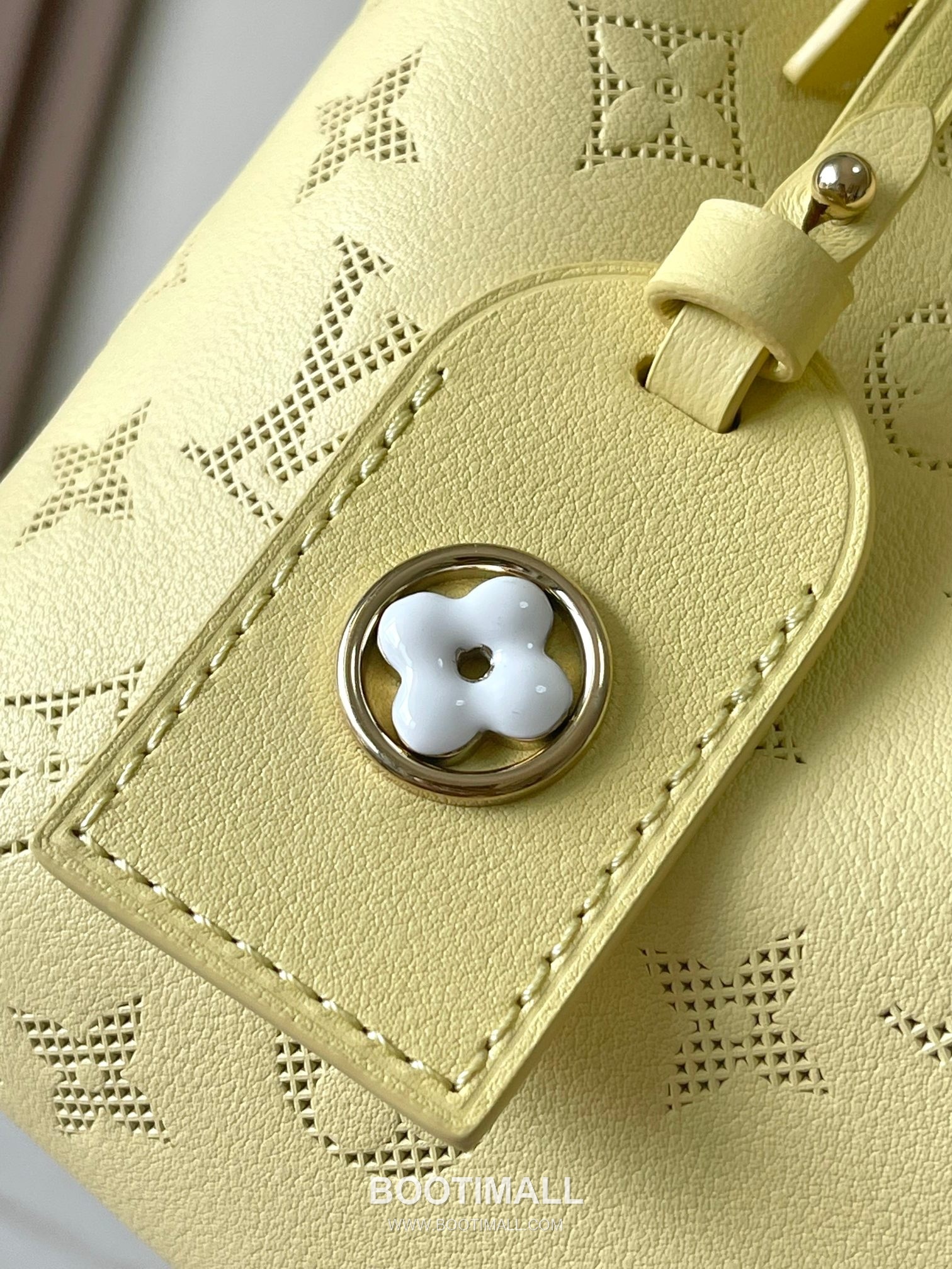 Louis Vuitton Bundle Monogram Perforated Embossed Cowhide Yellow Long Wallet 루이비통 번들 모노그램 퍼포레이티드 엠보싱 소가죽 옐로우 장지갑 28cm 7