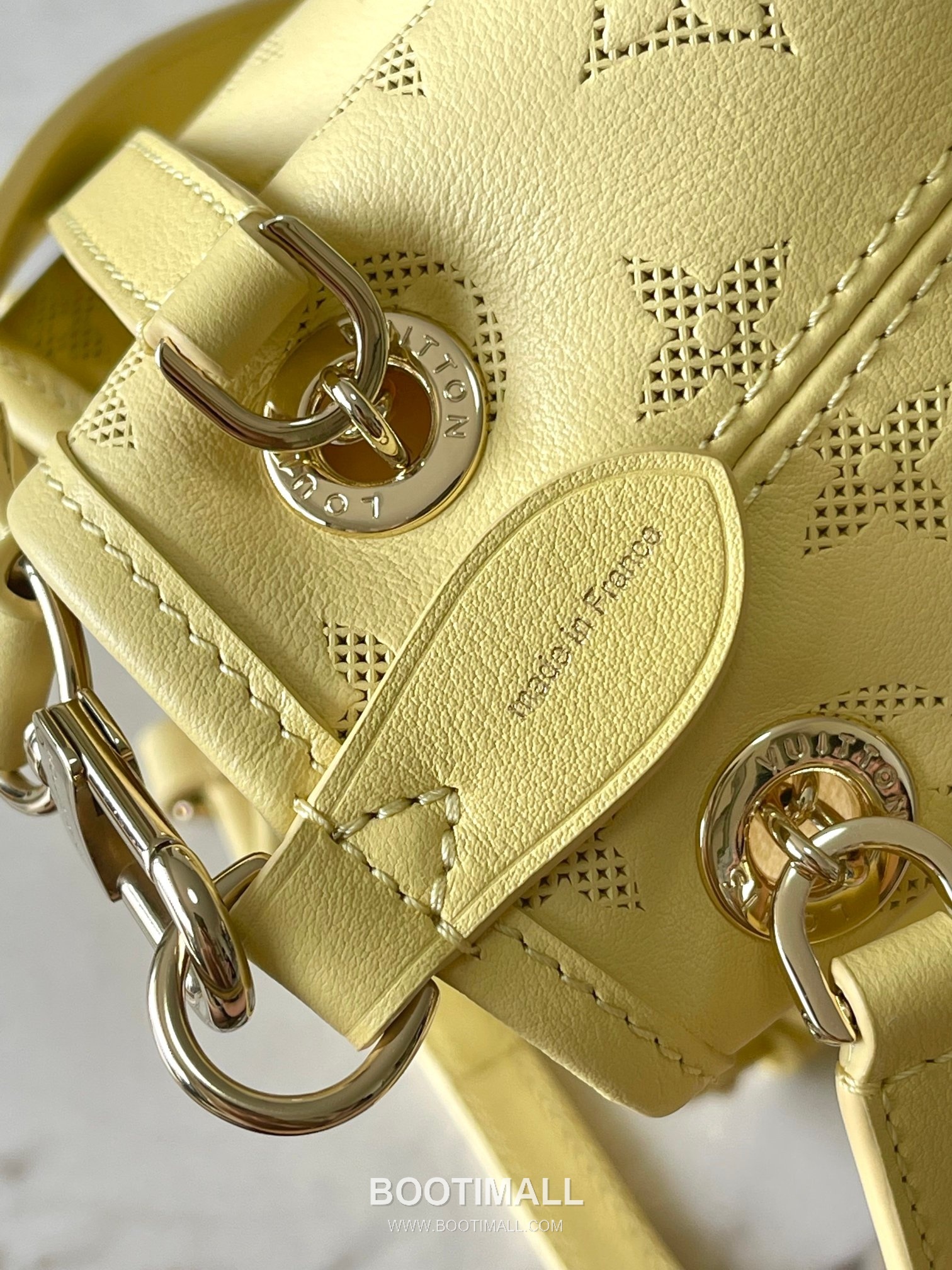 Louis Vuitton Bundle Monogram Perforated Embossed Cowhide Yellow Long Wallet 루이비통 번들 모노그램 퍼포레이티드 엠보싱 소가죽 옐로우 장지갑 28cm 8