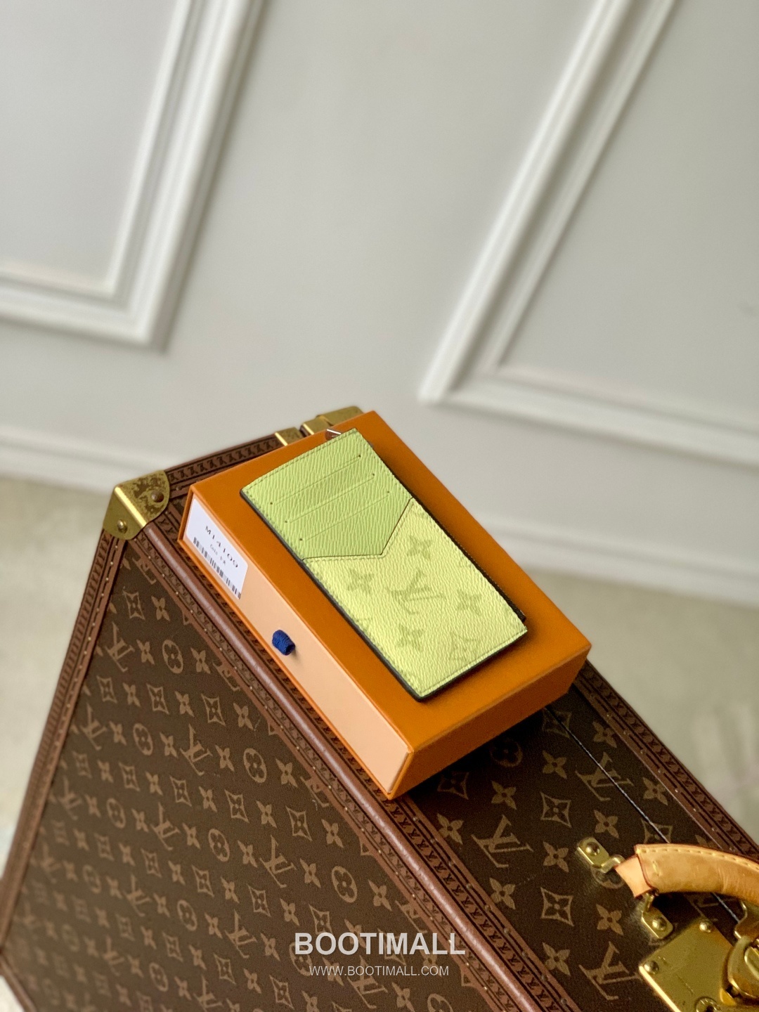 Louis Vuitton Monogram Taiga Coin Card Coated Canvas and Leather Yellow Holder 루이비통 모노그램 타이가 코인 카드 코티드 캔버스 레더 옐로우 14.5cm 3