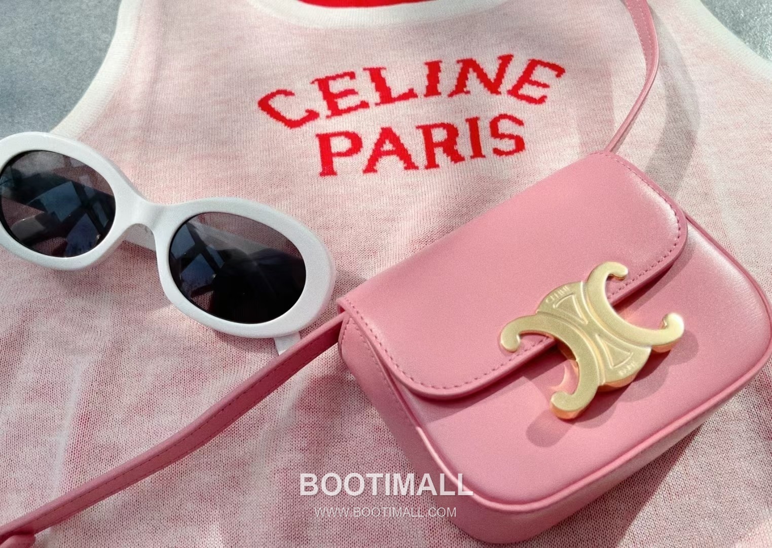 Celine Triomphe Mini Leather Crossbody Bag 101513 셀린느 트리옹프 미니 가죽 크로스백 11cm 3