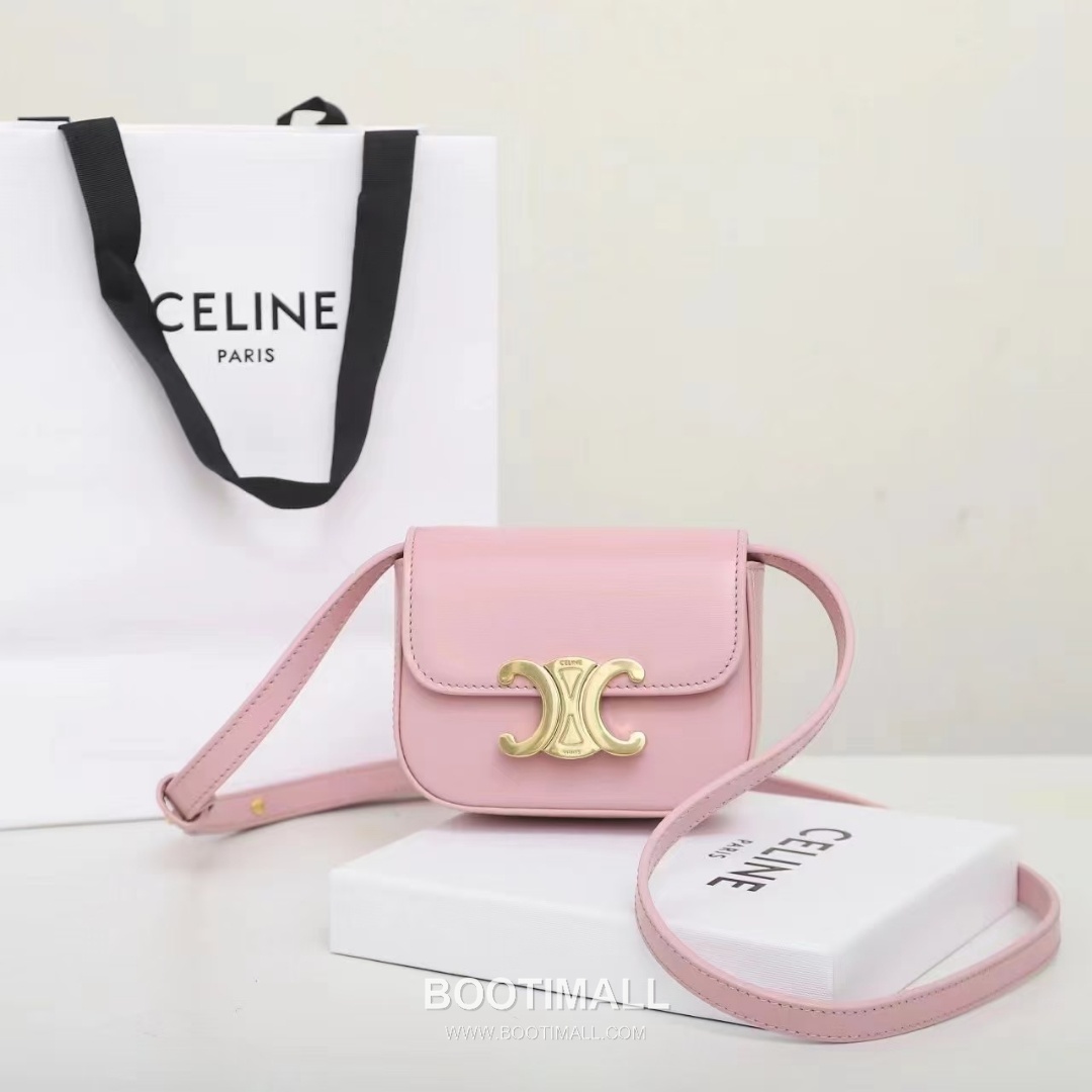 Celine Triomphe Mini Leather Crossbody Bag 101513 셀린느 트리옹프 미니 가죽 크로스백 11cm 7