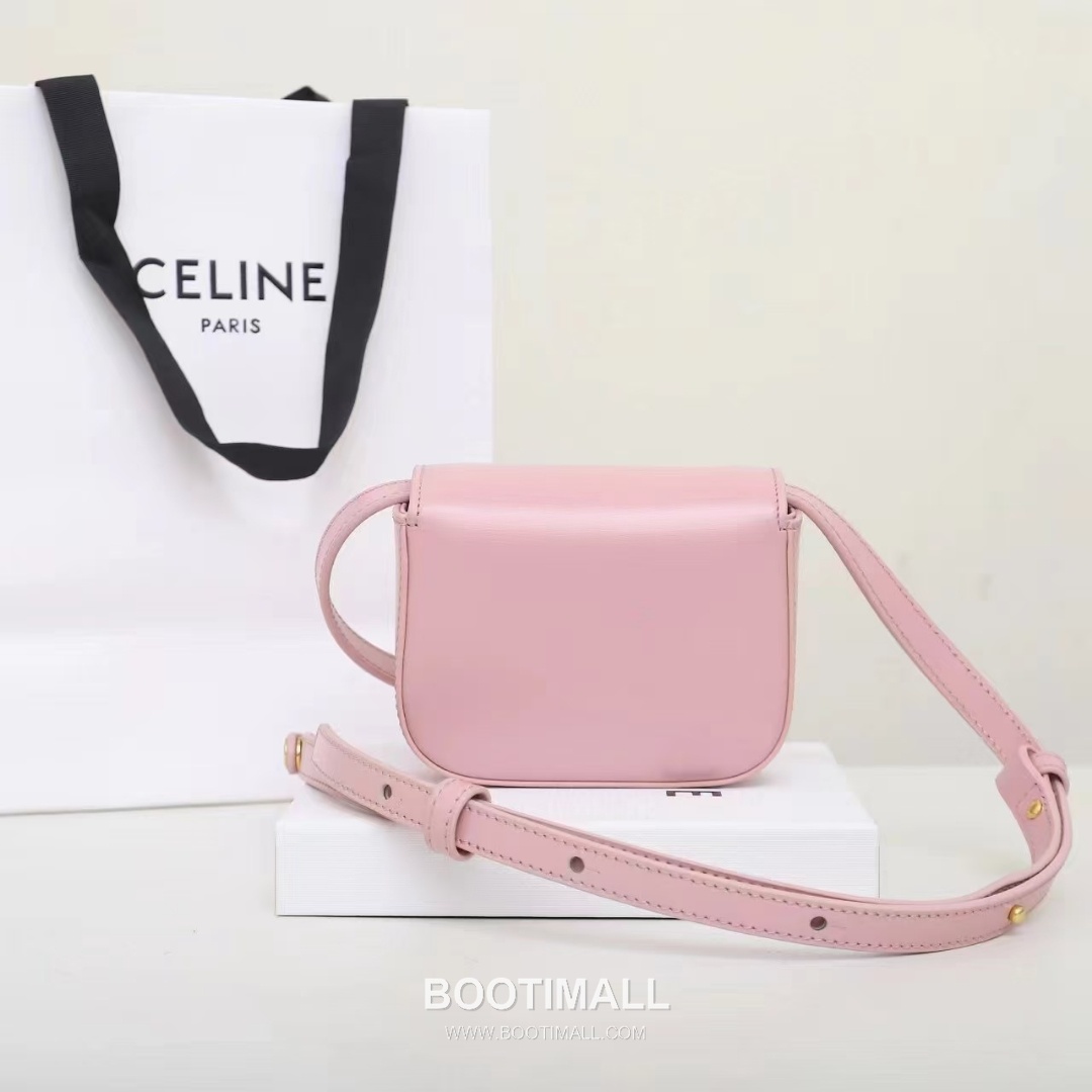 Celine Triomphe Mini Leather Crossbody Bag 101513 셀린느 트리옹프 미니 가죽 크로스백 11cm 10