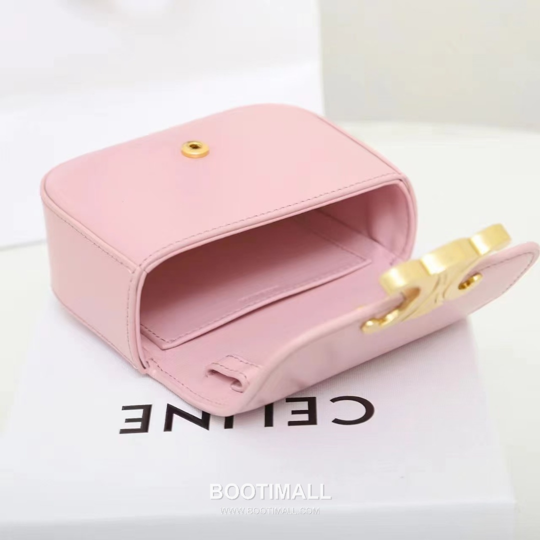 Celine Triomphe Mini Leather Crossbody Bag 101513 셀린느 트리옹프 미니 가죽 크로스백 11cm 13