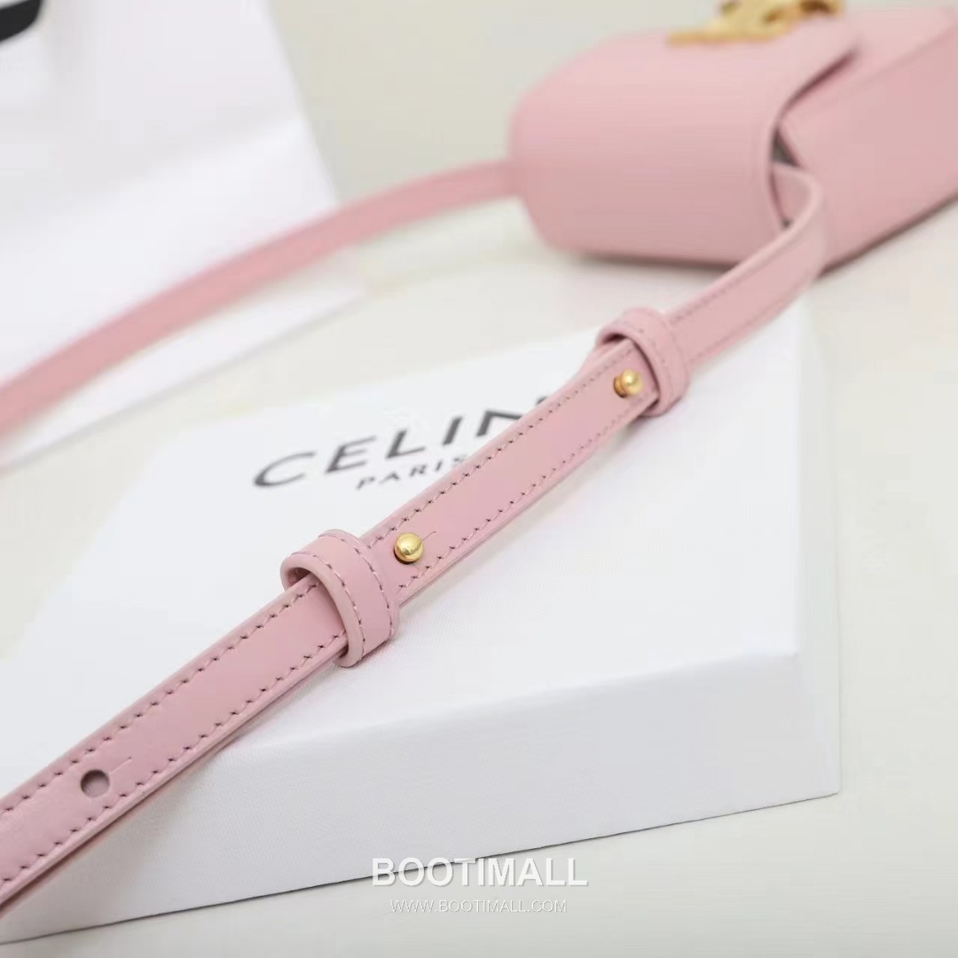 Celine Triomphe Mini Leather Crossbody Bag 101513 셀린느 트리옹프 미니 가죽 크로스백 11cm 14