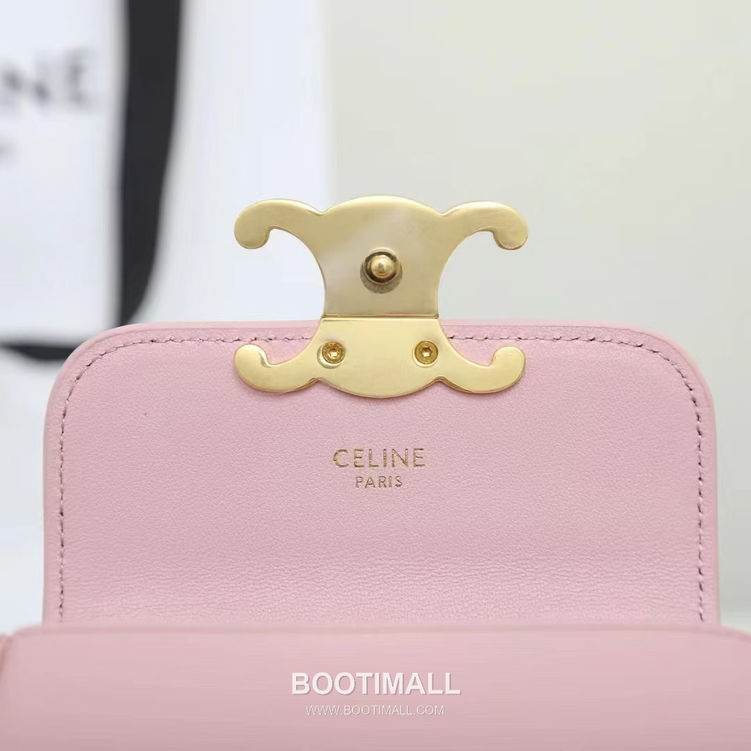 Celine Triomphe Mini Leather Crossbody Bag 101513 셀린느 트리옹프 미니 가죽 크로스백 11cm 15