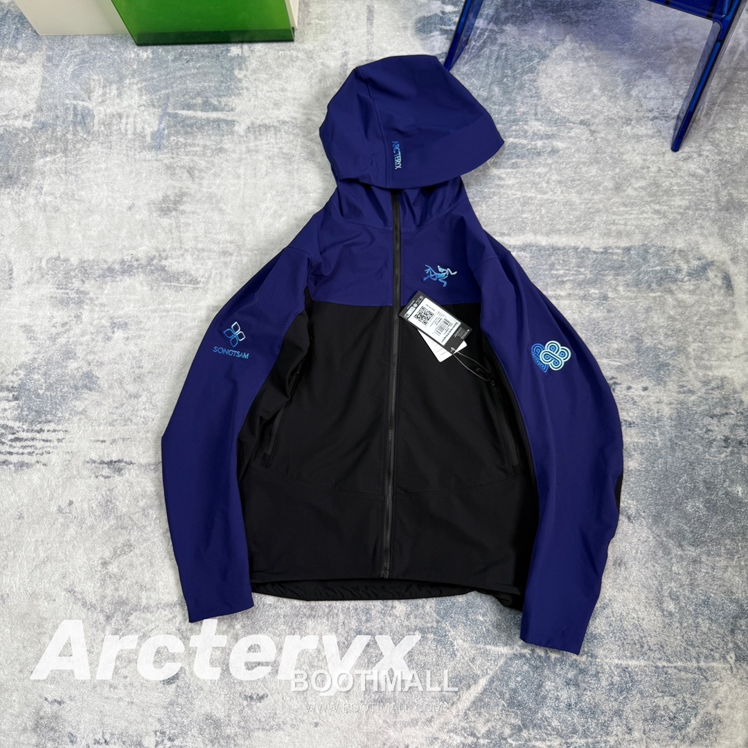 Arc'teryx Gamma 3.0 Songtsam Namtso Hoody Nylon Black Softshell Jacket 아크테릭스 감마 3.0 송참 남초 후디 나일론 블랙 소프트쉘 자켓 1