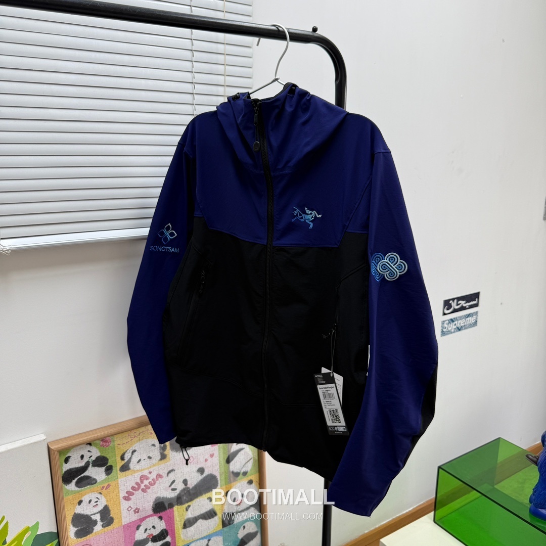 Arc'teryx Gamma 3.0 Songtsam Namtso Hoody Nylon Black Softshell Jacket 아크테릭스 감마 3.0 송참 남초 후디 나일론 블랙 소프트쉘 자켓 2