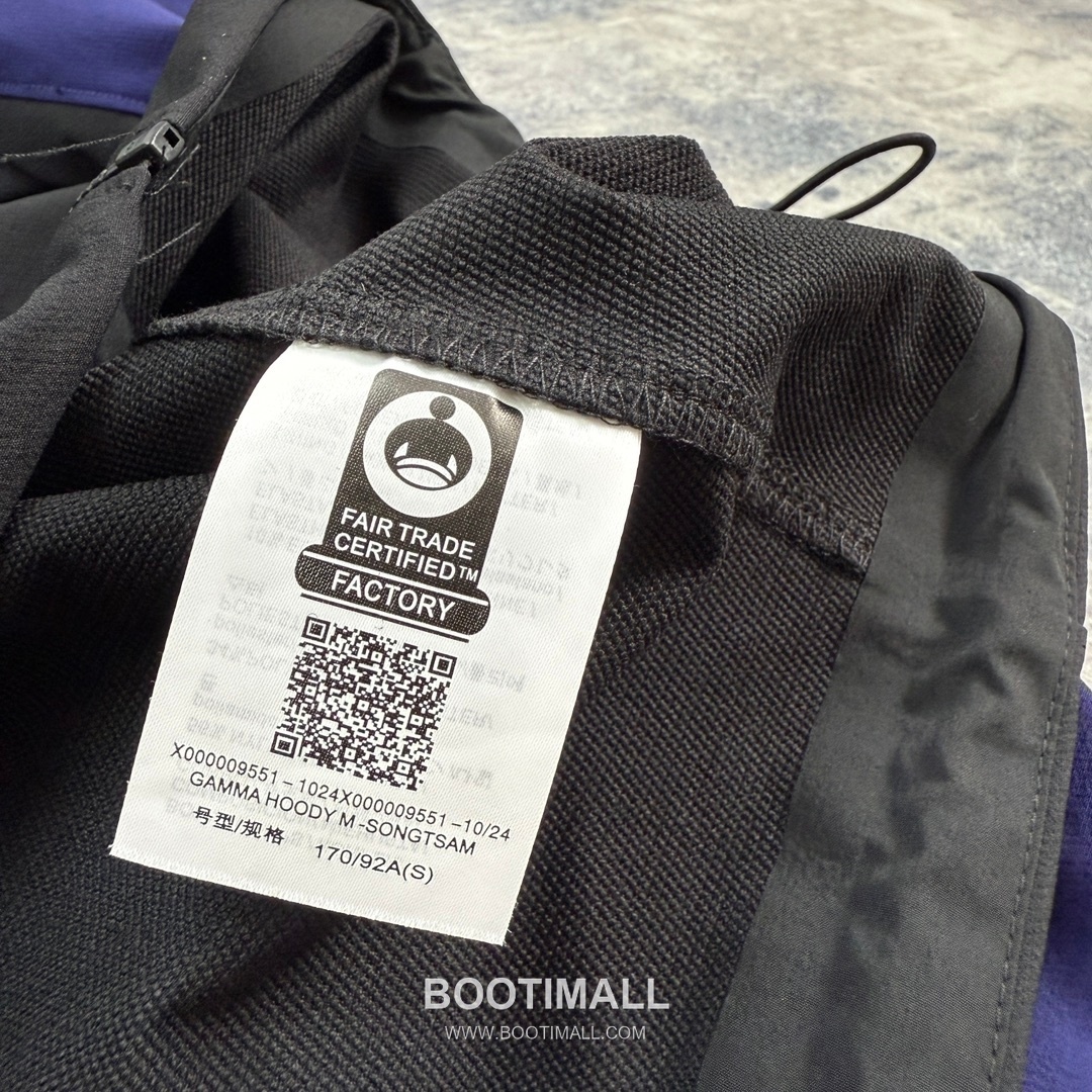 Arc'teryx Gamma 3.0 Songtsam Namtso Hoody Nylon Black Softshell Jacket 아크테릭스 감마 3.0 송참 남초 후디 나일론 블랙 소프트쉘 자켓 13