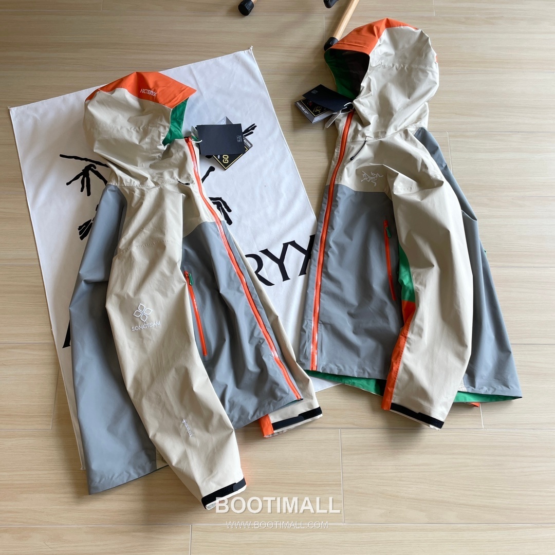 Arc'teryx Beta Lightweight Nanga Parbat Shell GORE-TEX Pro Orange Hardshell Jacket 아크테릭스 베타 라이트웨이트 난가바와 쉘 고어텍스 프로 오렌지 하드쉘 자켓 15