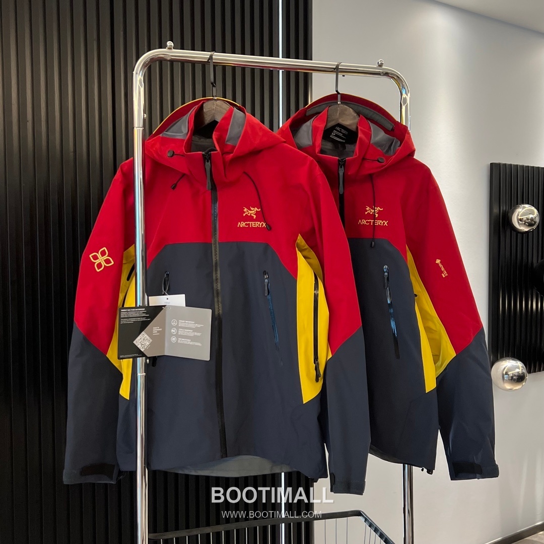 Arc'teryx Kawagebo Bata AR Shell GORE-TEX Pro Red Hardshell Jacket 아크테릭스 카와거보 바타 AR 셸 고어텍스 프로 레드 하드쉘 자켓 10