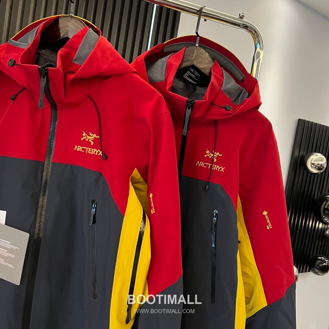 Arc'teryx Kawagebo Bata AR Shell GORE-TEX Pro Red Hardshell Jacket 아크테릭스 카와거보 바타 AR 셸 고어텍스 프로 레드 하드쉘 자켓 11