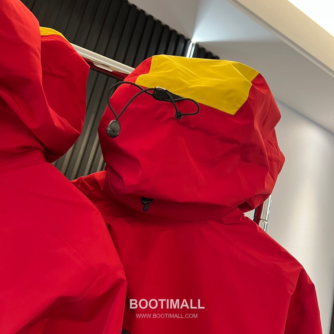 Arc'teryx Kawagebo Bata AR Shell GORE-TEX Pro Red Hardshell Jacket 아크테릭스 카와거보 바타 AR 셸 고어텍스 프로 레드 하드쉘 자켓 13