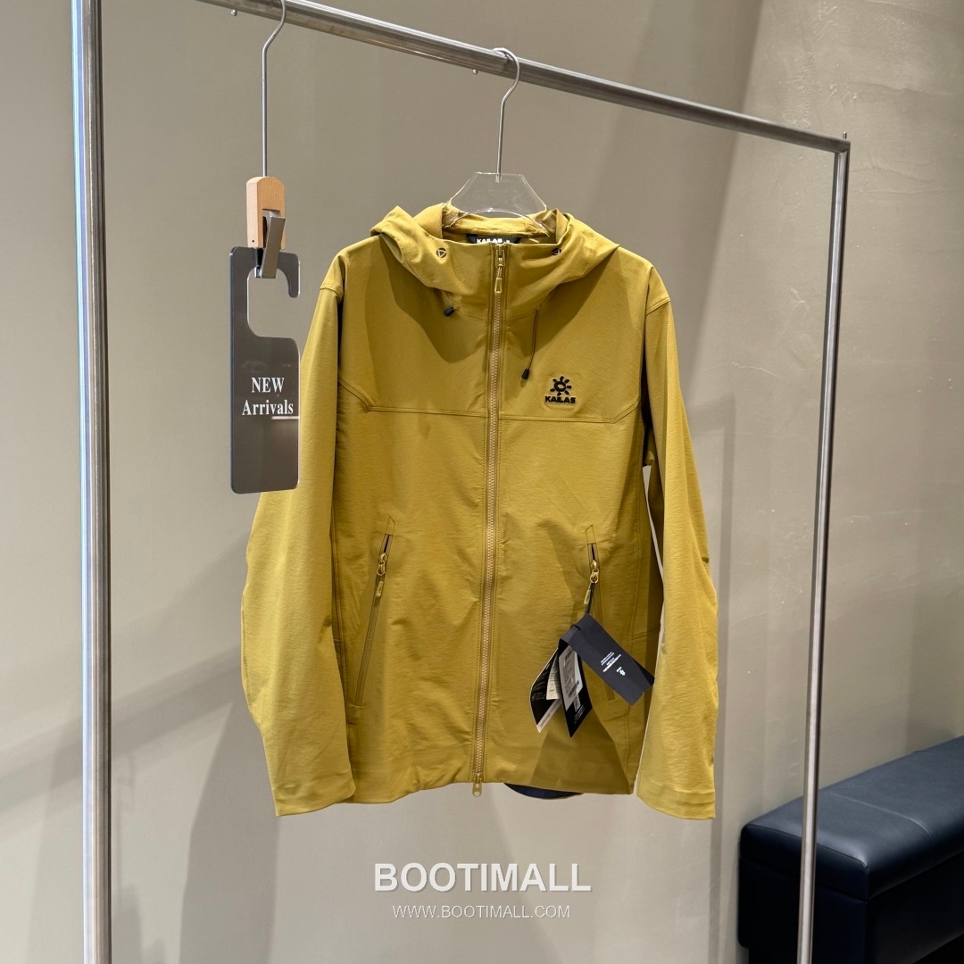 Kailas M8-X Softshell Polyamide Polyester Elastane Black Windbreaker 카일라스 M8-X 소프트쉘 폴리아미드 폴리에스터 엘라스테인 블랙 바람막이 4