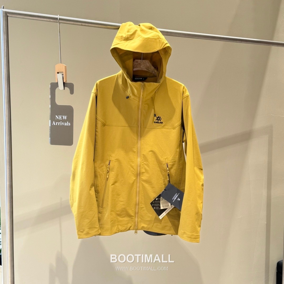 Kailas M8-X Softshell Polyamide Polyester Elastane Black Windbreaker 카일라스 M8-X 소프트쉘 폴리아미드 폴리에스터 엘라스테인 블랙 바람막이 6