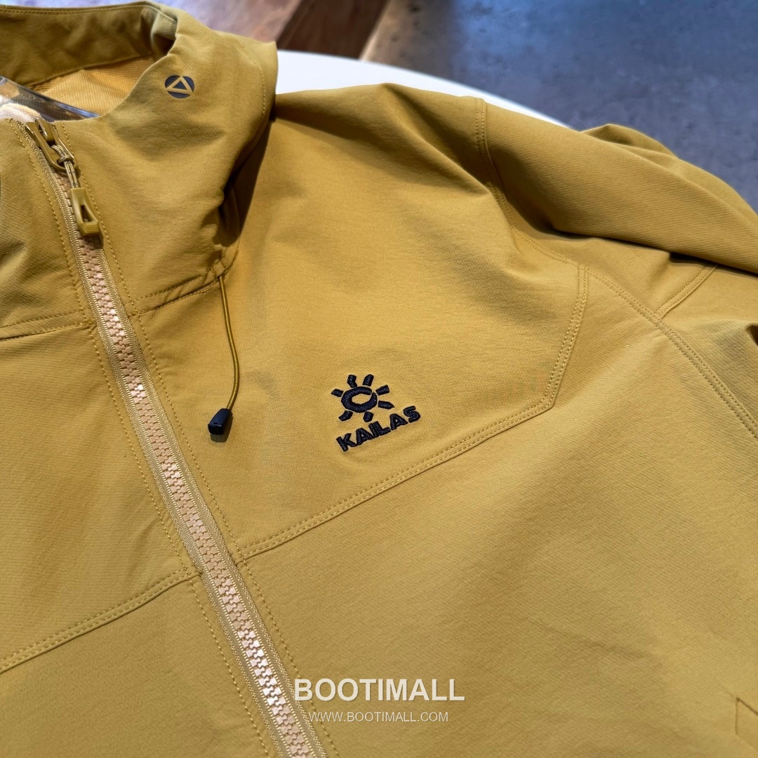 Kailas M8-X Softshell Polyamide Polyester Elastane Black Windbreaker 카일라스 M8-X 소프트쉘 폴리아미드 폴리에스터 엘라스테인 블랙 바람막이 20