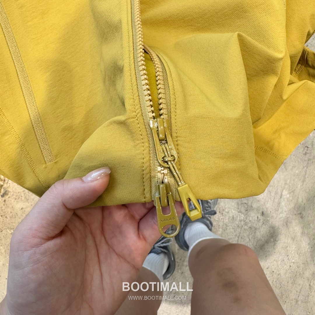 Kailas M8-X Softshell Polyamide Polyester Elastane Black Windbreaker 카일라스 M8-X 소프트쉘 폴리아미드 폴리에스터 엘라스테인 블랙 바람막이 27