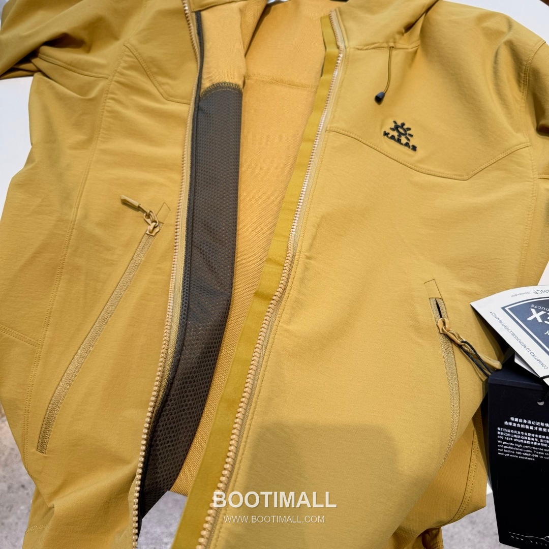 Kailas M8-X Softshell Polyamide Polyester Elastane Black Windbreaker 카일라스 M8-X 소프트쉘 폴리아미드 폴리에스터 엘라스테인 블랙 바람막이 28