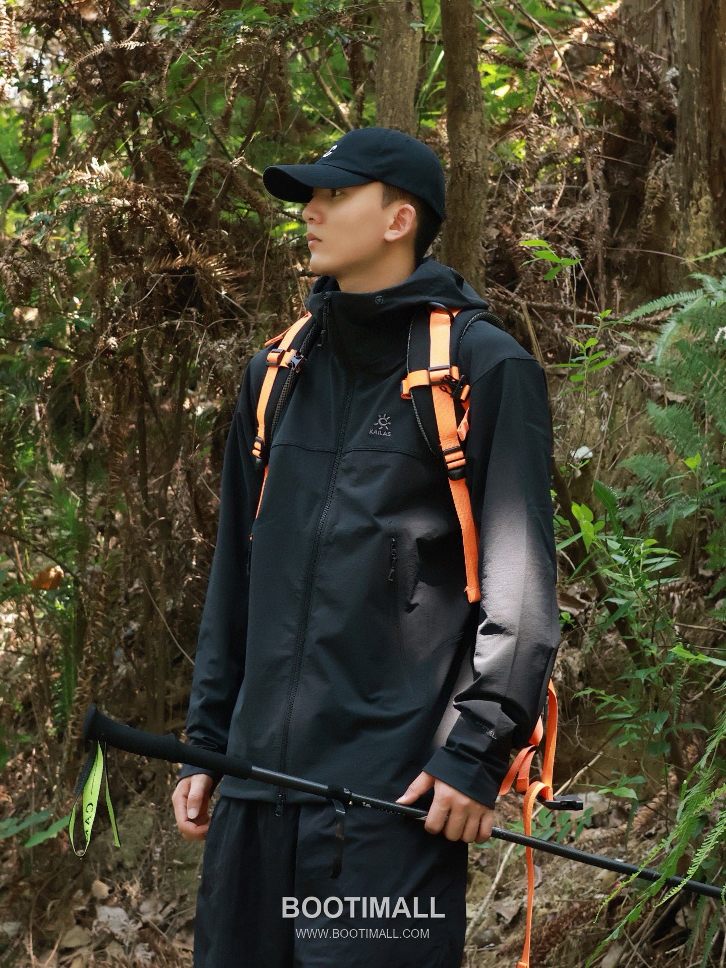 Kailas M8-X Softshell Polyamide Polyester Elastane Black Windbreaker 카일라스 M8-X 소프트쉘 폴리아미드 폴리에스터 엘라스테인 블랙 바람막이 10