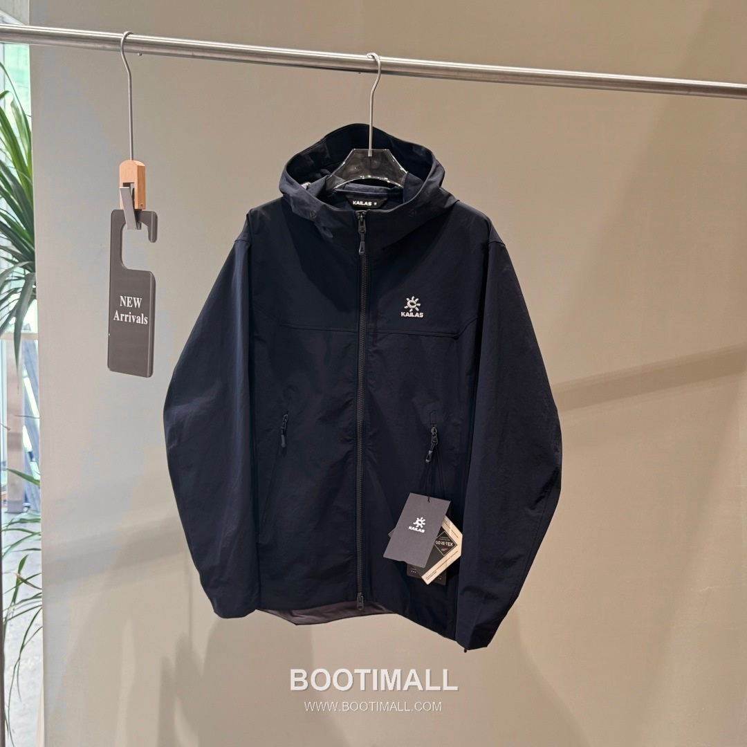 Kailas M8-X Softshell Polyamide Blend Navy Hooded Jacket 카일라스 M8-X 소프트쉘 폴리아미드 혼방 네이비 후드 자켓 4