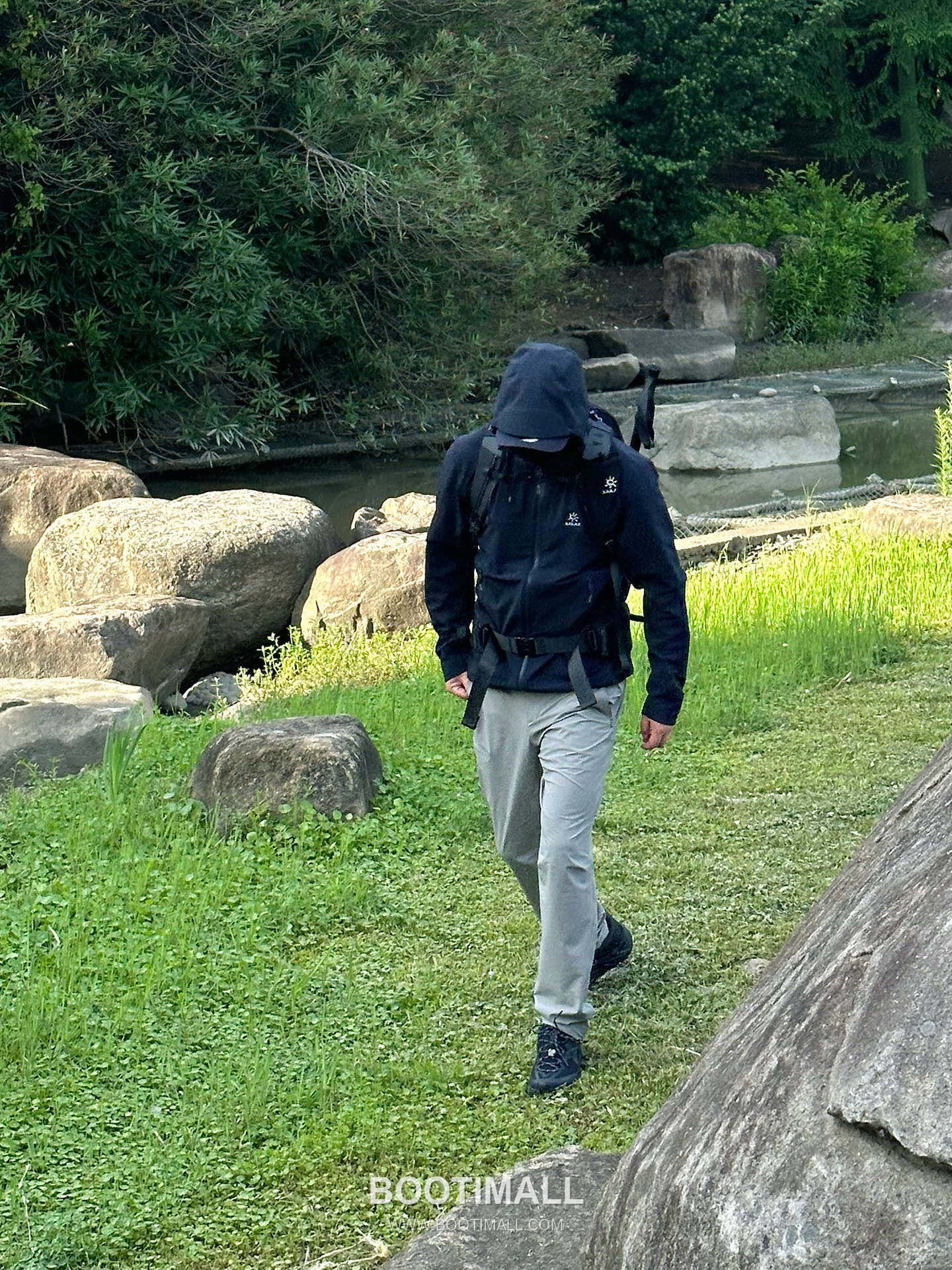 Kailas M8-X Softshell Polyamide Blend Navy Hooded Jacket 카일라스 M8-X 소프트쉘 폴리아미드 혼방 네이비 후드 자켓 13