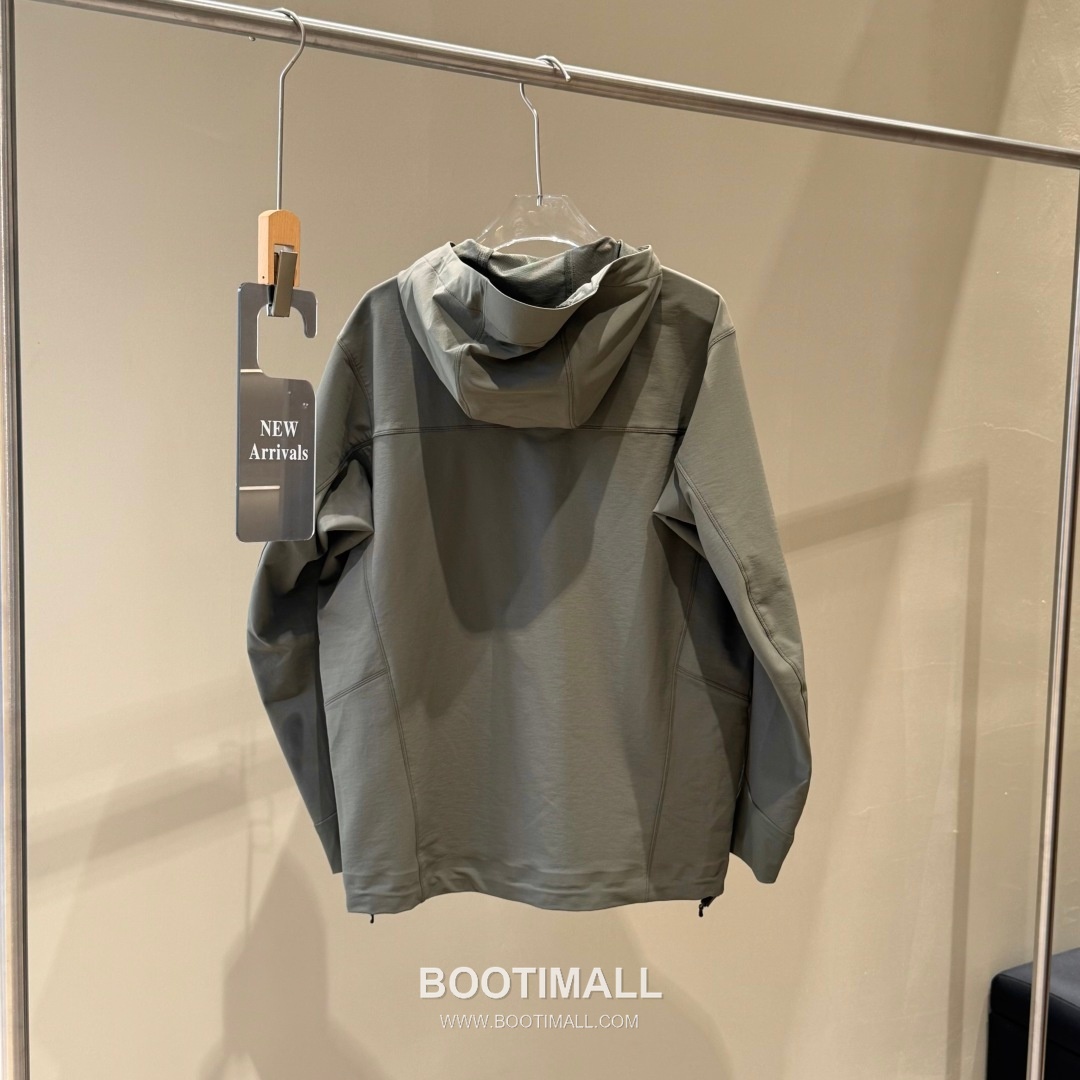 Kailas M8-X Softshell Hoodie Nylon Polyester Elastane Iron Green Windbreaker 카일라스 M8-X 소프트쉘 후디 나일론 폴리에스터 엘라스틴 아이언 그린 바람막이 2