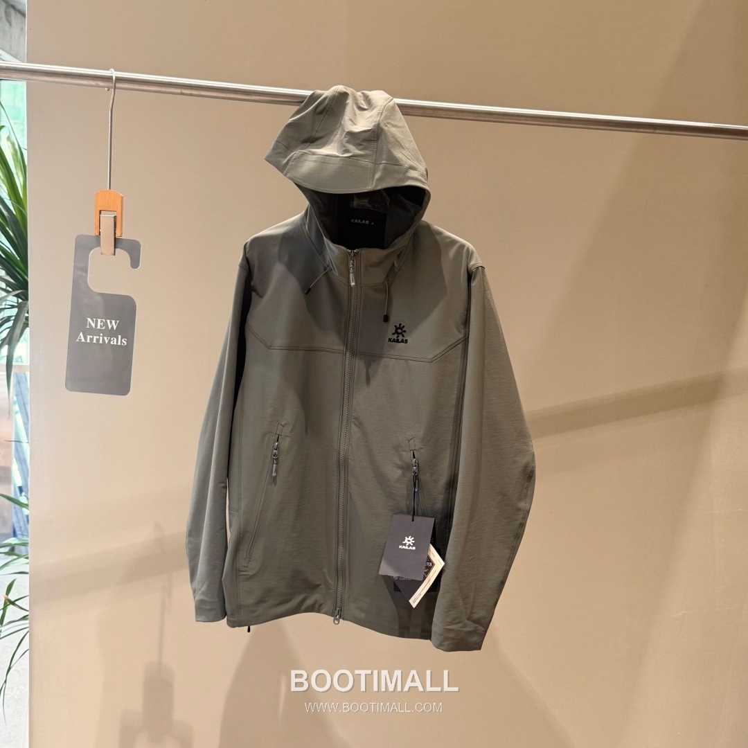 Kailas M8-X Softshell Hoodie Nylon Polyester Elastane Iron Green Windbreaker 카일라스 M8-X 소프트쉘 후디 나일론 폴리에스터 엘라스틴 아이언 그린 바람막이 5