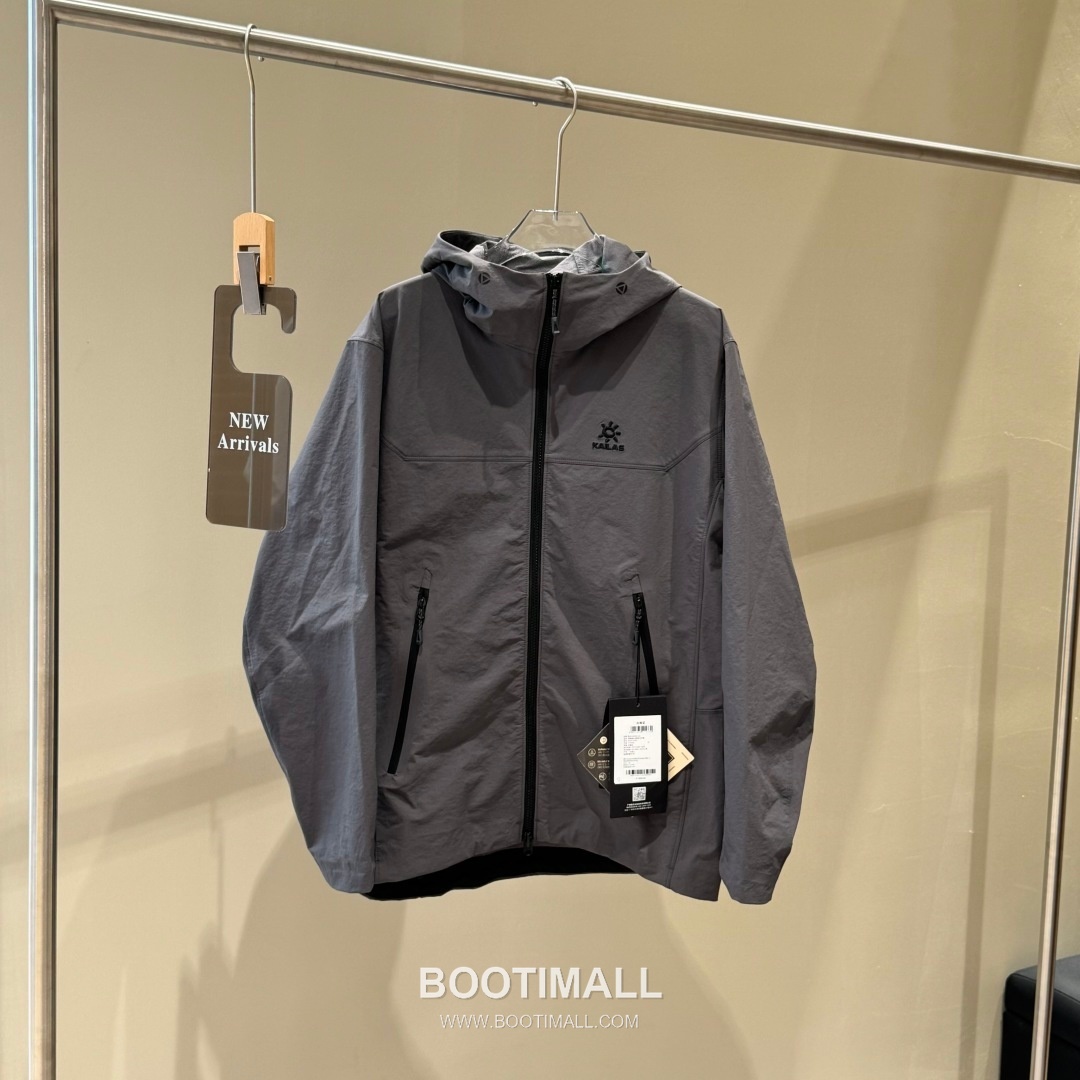 Kailas M8-X Softshell Nylon Polyester Elastane Dark Gray Windbreaker 카일라스 M8-X 소프트쉘 나일론 폴리에스터 엘라스틴 다크 그레이 바람막이 1