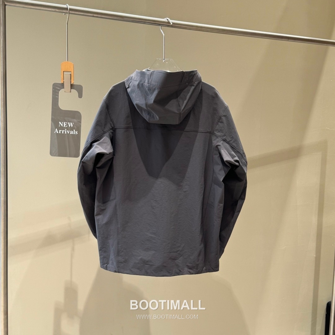 Kailas M8-X Softshell Nylon Polyester Elastane Dark Gray Windbreaker 카일라스 M8-X 소프트쉘 나일론 폴리에스터 엘라스틴 다크 그레이 바람막이 2