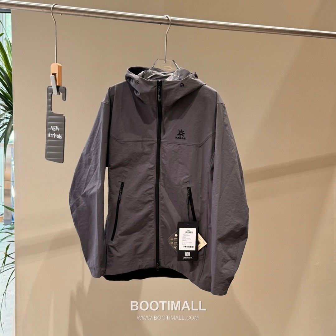 Kailas M8-X Softshell Nylon Polyester Elastane Dark Gray Windbreaker 카일라스 M8-X 소프트쉘 나일론 폴리에스터 엘라스틴 다크 그레이 바람막이 4