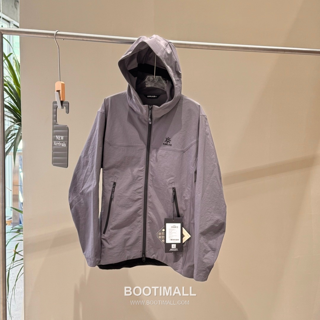 Kailas M8-X Softshell Nylon Polyester Elastane Dark Gray Windbreaker 카일라스 M8-X 소프트쉘 나일론 폴리에스터 엘라스틴 다크 그레이 바람막이 5