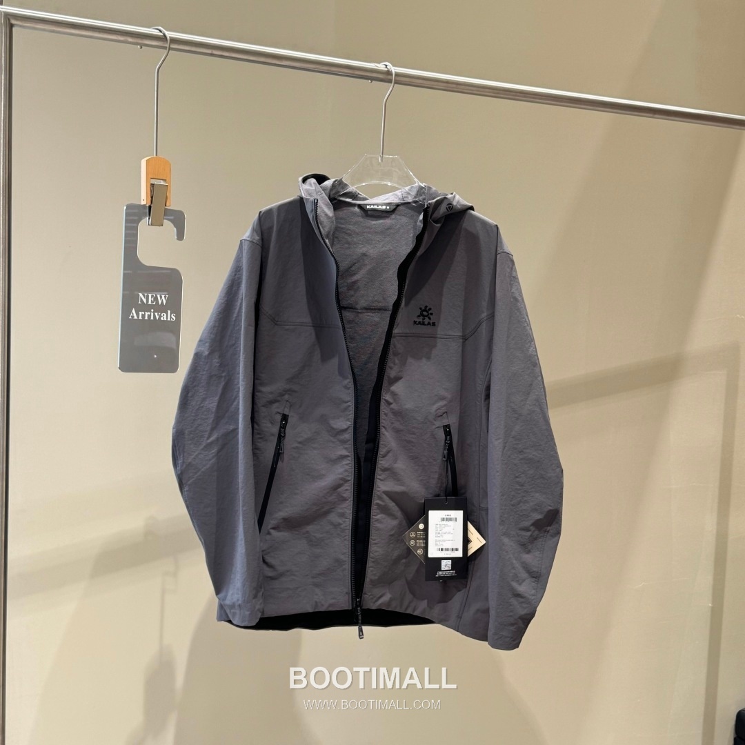 Kailas M8-X Softshell Nylon Polyester Elastane Dark Gray Windbreaker 카일라스 M8-X 소프트쉘 나일론 폴리에스터 엘라스틴 다크 그레이 바람막이 6