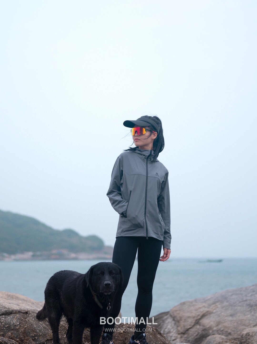 Kailas M8-X Softshell Nylon Polyester Elastane Dark Gray Windbreaker 카일라스 M8-X 소프트쉘 나일론 폴리에스터 엘라스틴 다크 그레이 바람막이 16