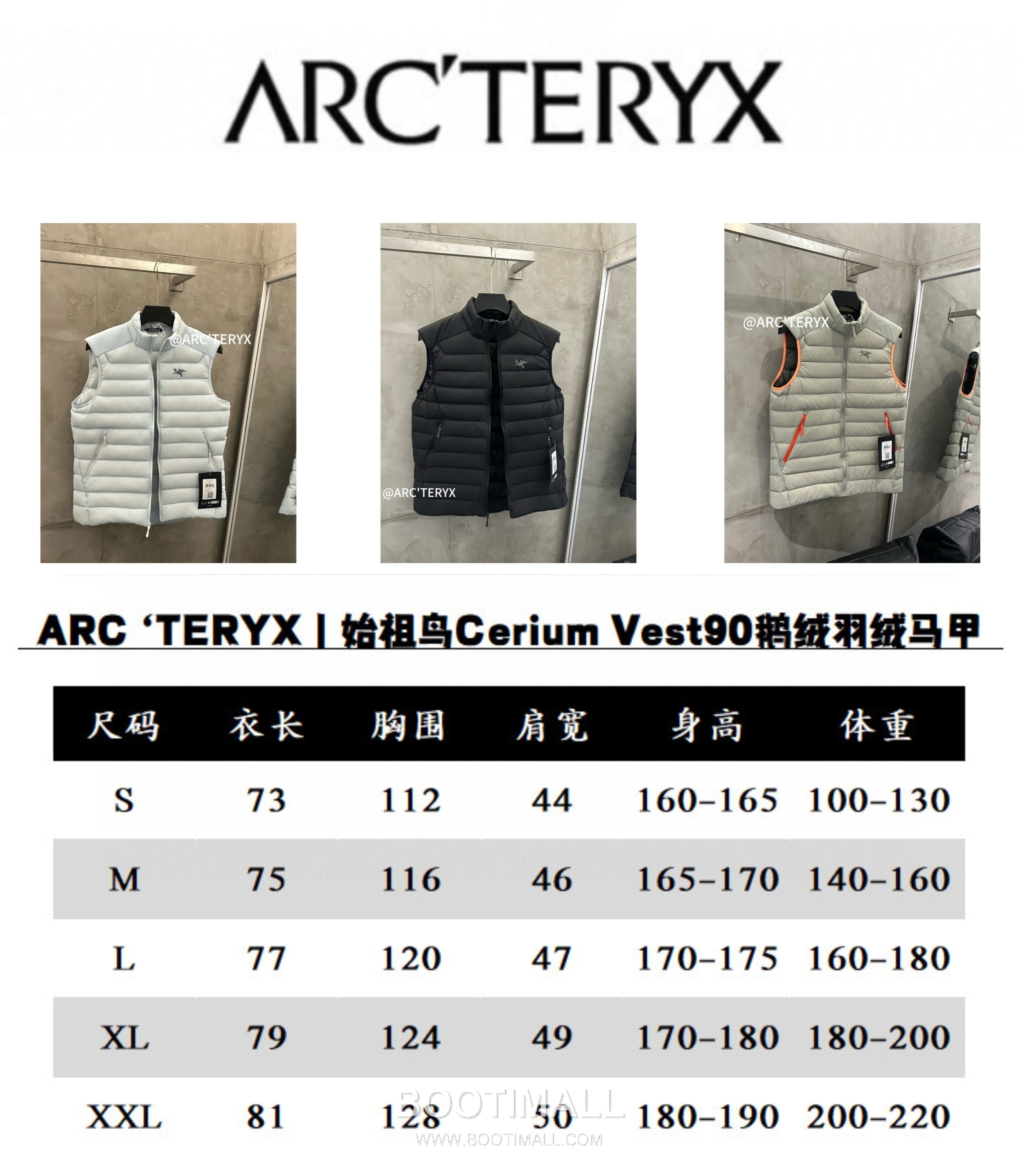 Arc'teryx Cerium Dawn Blue Down Vest 아크테릭스 세륨 새벽 블루 다운 베스트 1