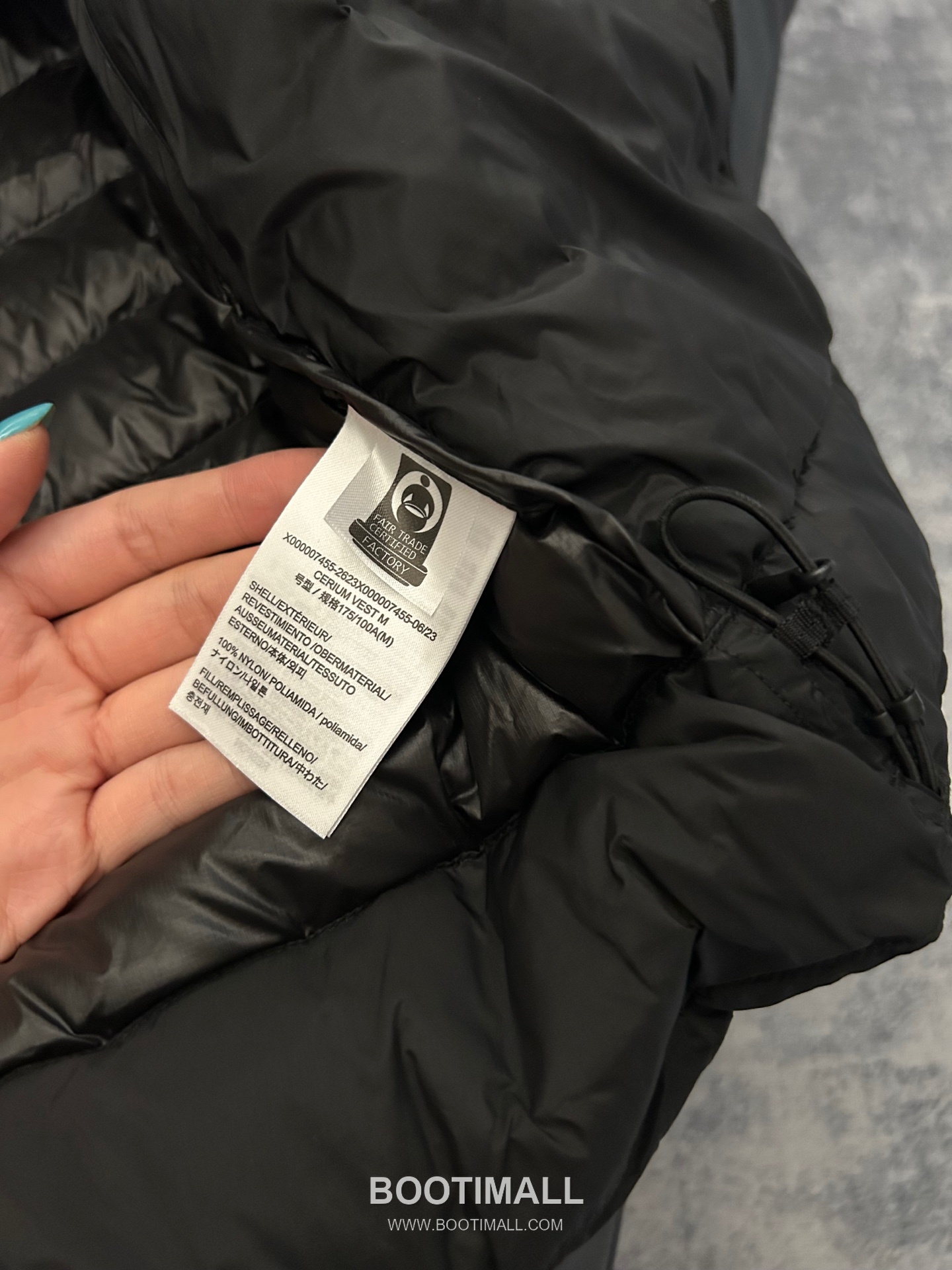 Arc'teryx Cerium Black Down Vest 아크테릭스 세륨 블랙 다운 베스트 13