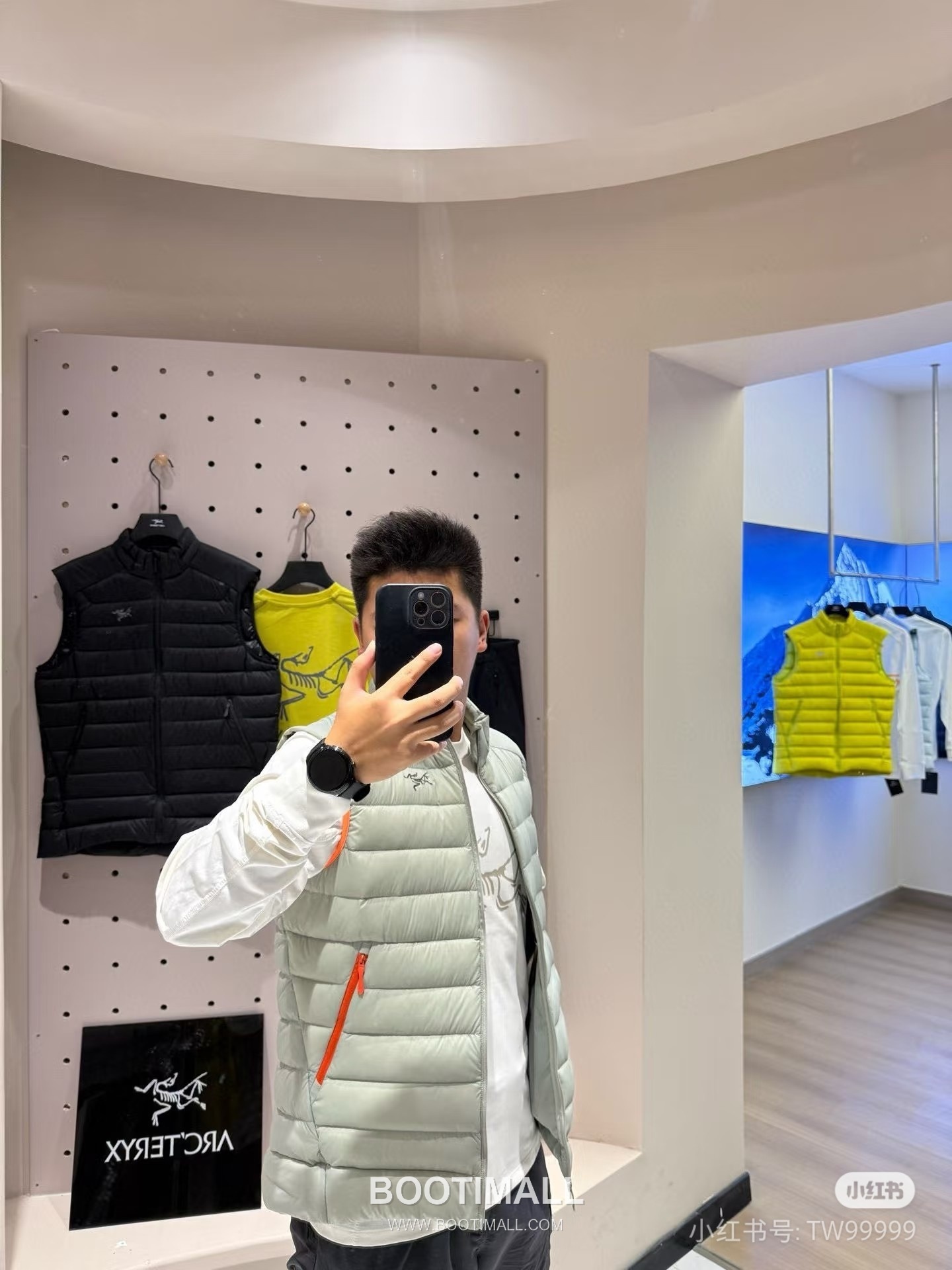 Arc'teryx Cerium Vest Rock Green Down 아크테릭스 세륨 베스트 록 그린 다운 5