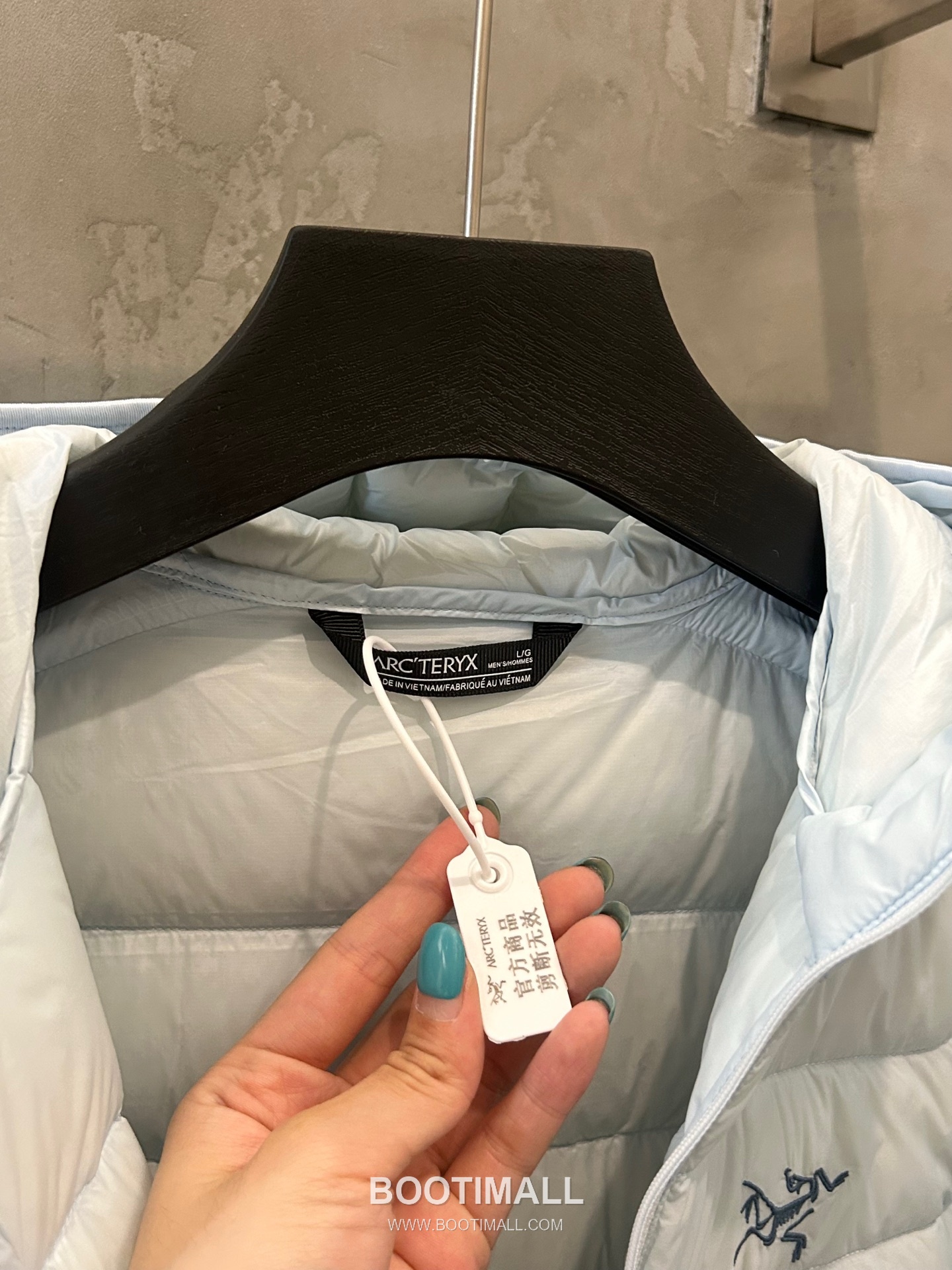 Arc'teryx Cerium 850FP Down Goose Dawn Blue Jacket 아크테릭스 세륨 850FP 다운 구스 새벽 블루 14