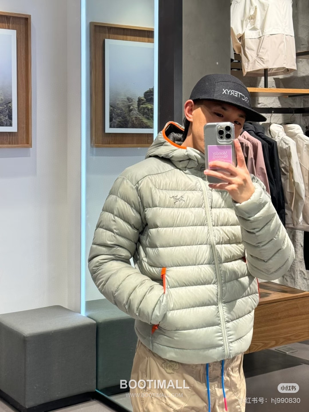 Arc'teryx Cerium 850FP Down Goose Rock Green Jacket 아크테릭스 세륨 850FP 다운 구스 락 그린 12