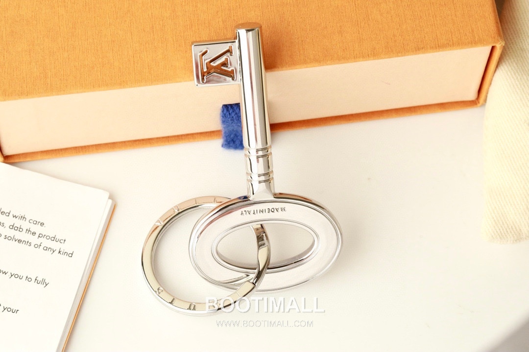 Louis Vuitton Key Charm Metal Silver Keyring 루이비통 키 참 메탈 실버 키링 2