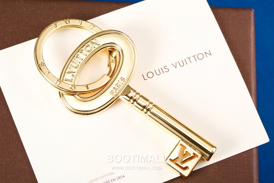 Louis Vuitton Key Charm Metal Silver Keyring 루이비통 키 참 메탈 실버 키링 1