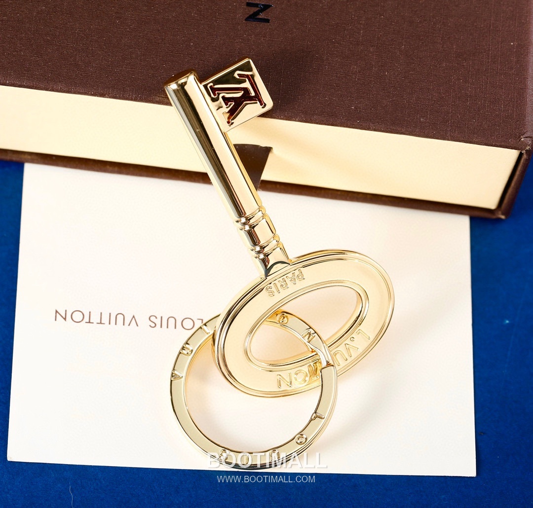 Louis Vuitton Key Charm Metal Silver Keyring 루이비통 키 참 메탈 실버 키링 4