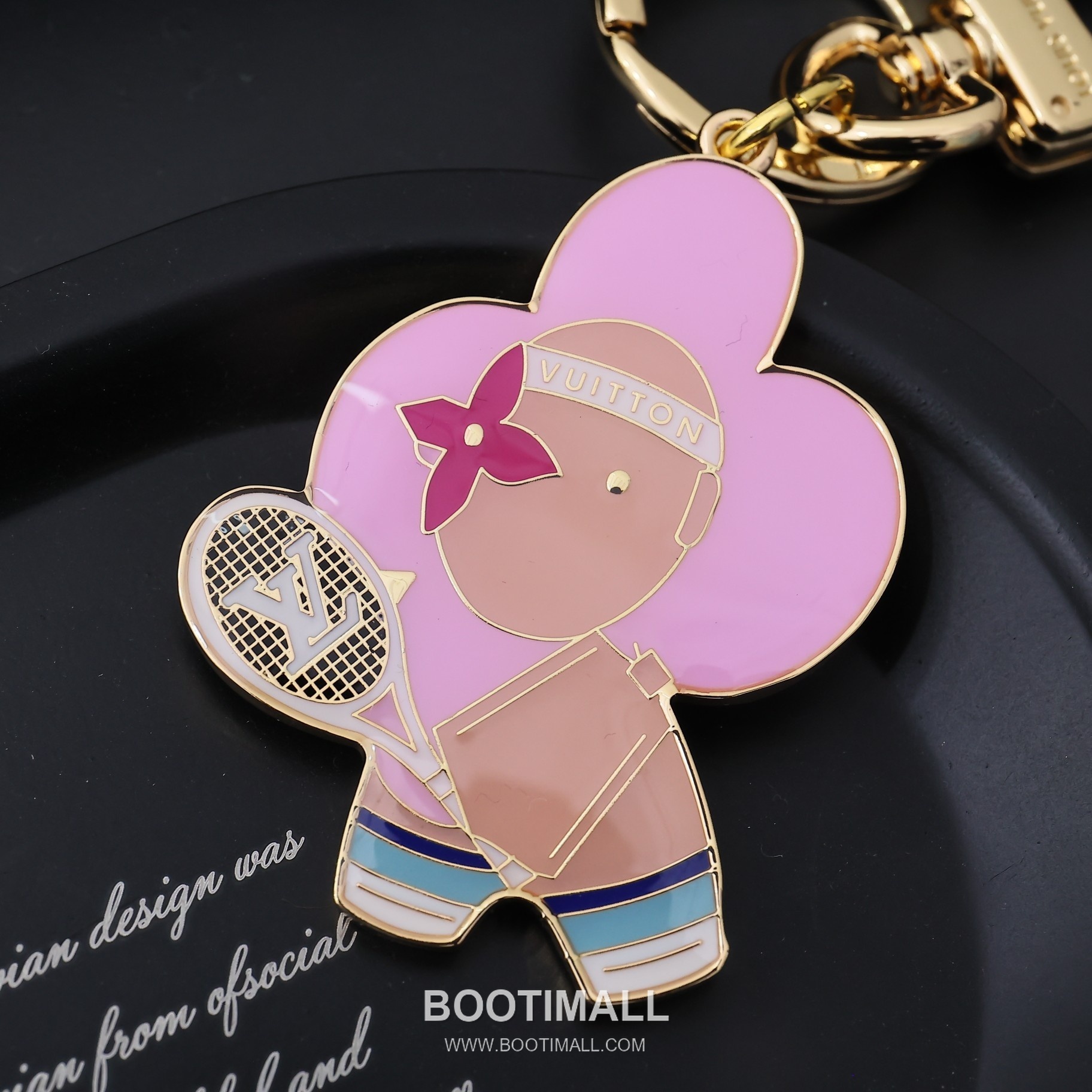 Louis Vuitton Vivienne on the Court Metal Multicolor Keyring 루이비통 비비엔 온 더 코트 메탈 멀티컬러 키링 8